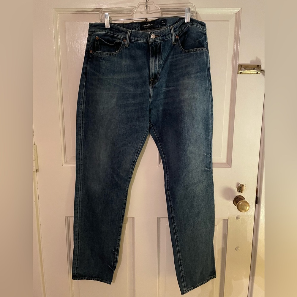 Mens Lucky Brand Jeans, 36x32, Slim
